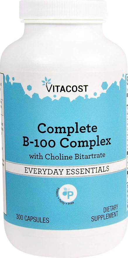 Vitacost B-100 Complex - 300 Capsules