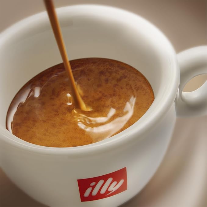 Illy Intenso Whole Bean Coffee, Dark Roast, Intense, Robust And Full Flavored With Notes Of Deep Cocoa, 100% Arabica Coffee, No Preservatives, 8.8 Ounce (Pack Of 1)