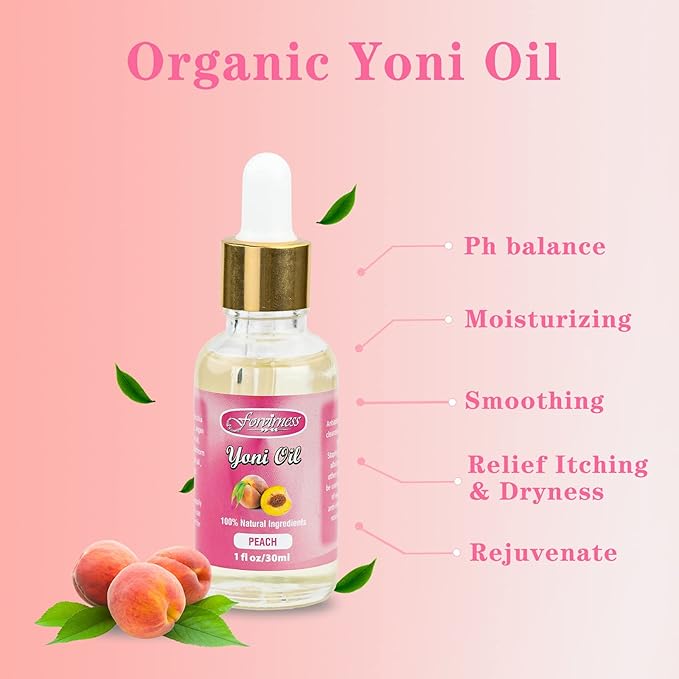 Natural Feminine Wash Yoni Oil Set, Balance,1 fl.oz 6.7 fl.oz