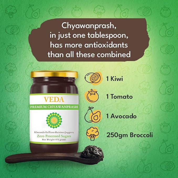 VEDA Premium Chyawanprash (Sugar Free) 8.8 Oz