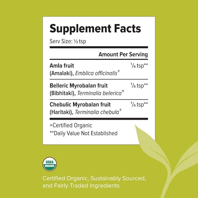 Banyan Botanicals Triphala Powder – Organic