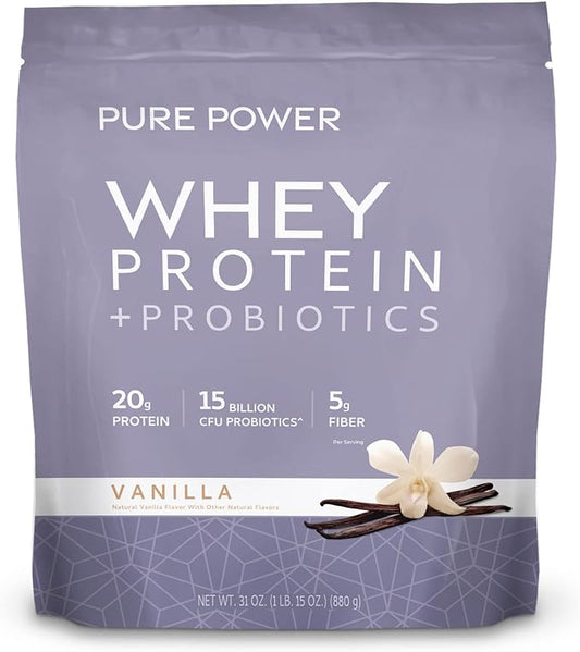 Dr. Mercola Pure Power Protein Powder, 31 oz (1 IB. 15 oz.) (880 g), 22 Servings,
