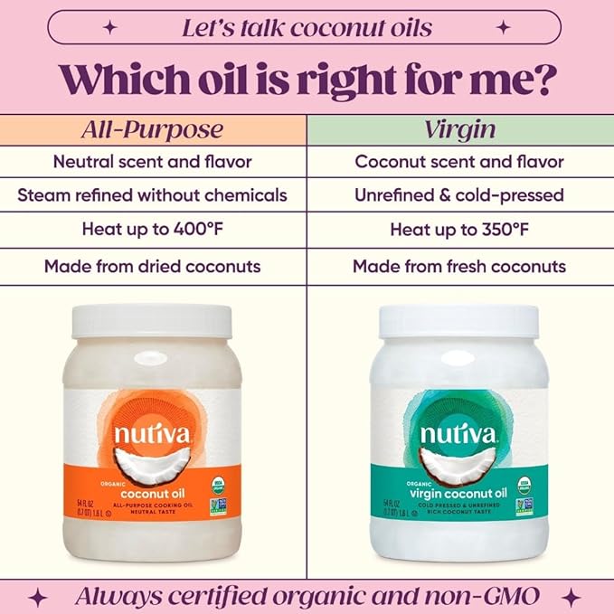 Nutiva, Organic Coconut Oil, 54 Fl Oz