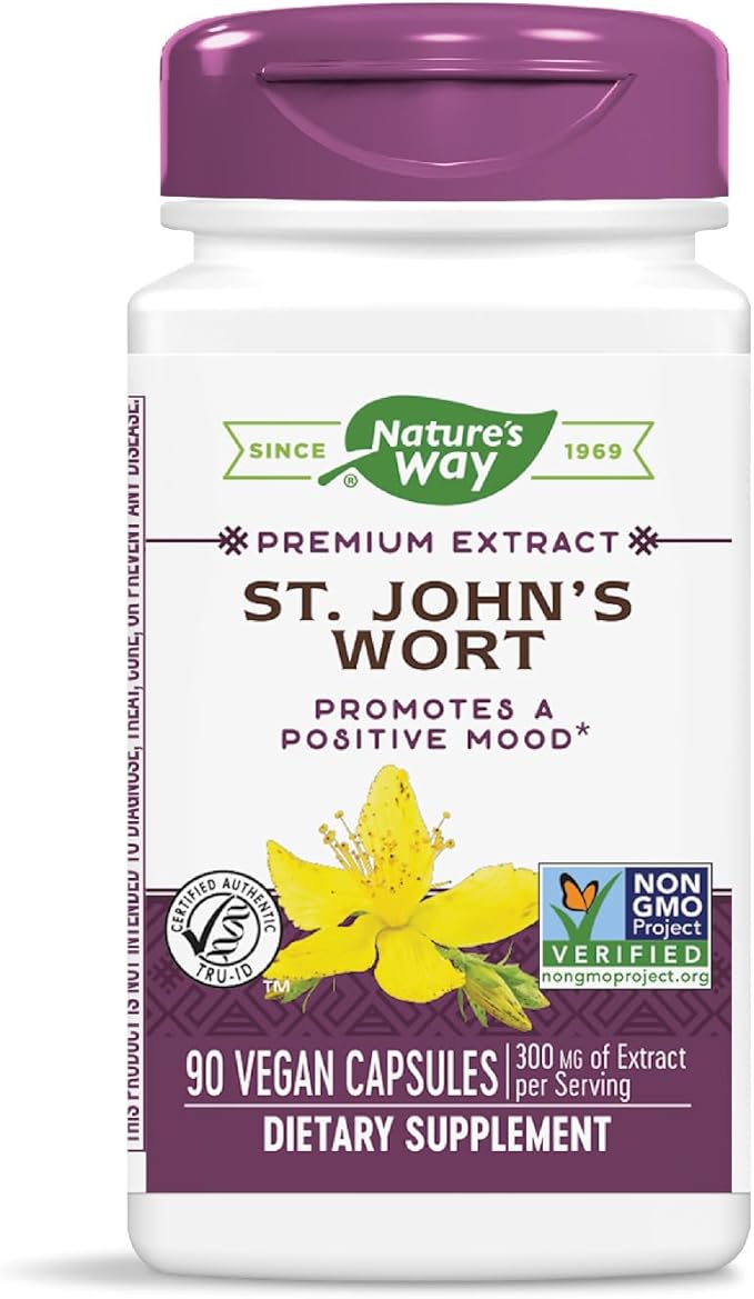 Nature’s Way St. John’s Wort Premium 90 Capsules