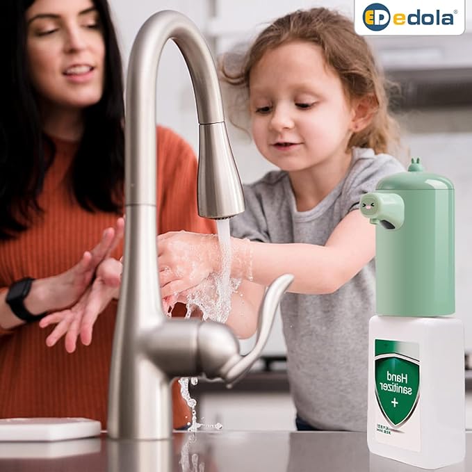 Automatic Soap Dispenser Pump, Upgraded Infrared 2 Adjustable
