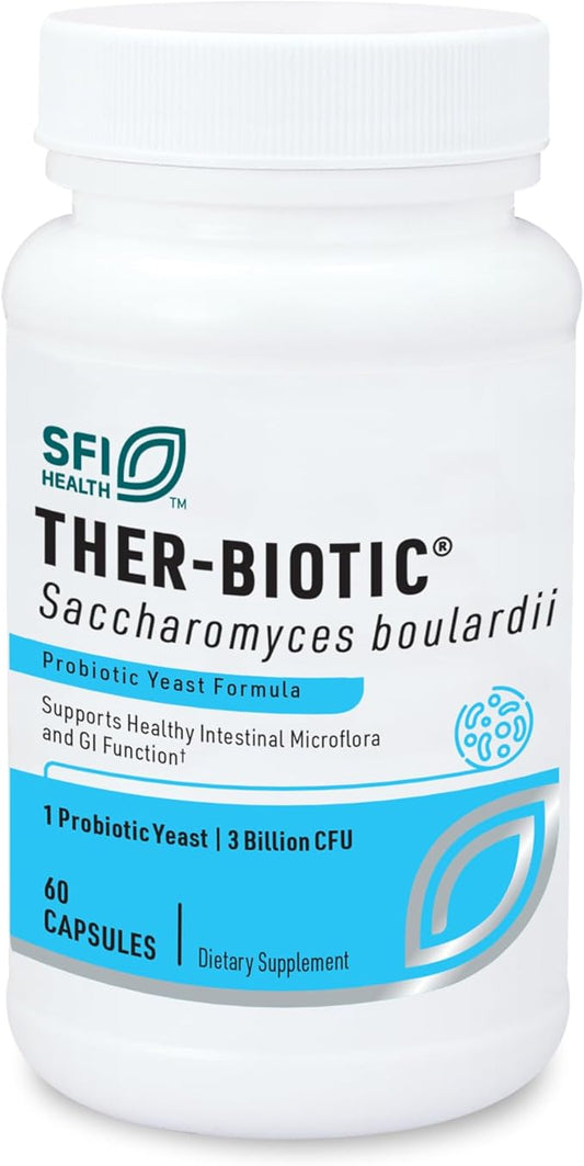 Klaire Labs Saccharomyces Boulardii (60 Capsules)