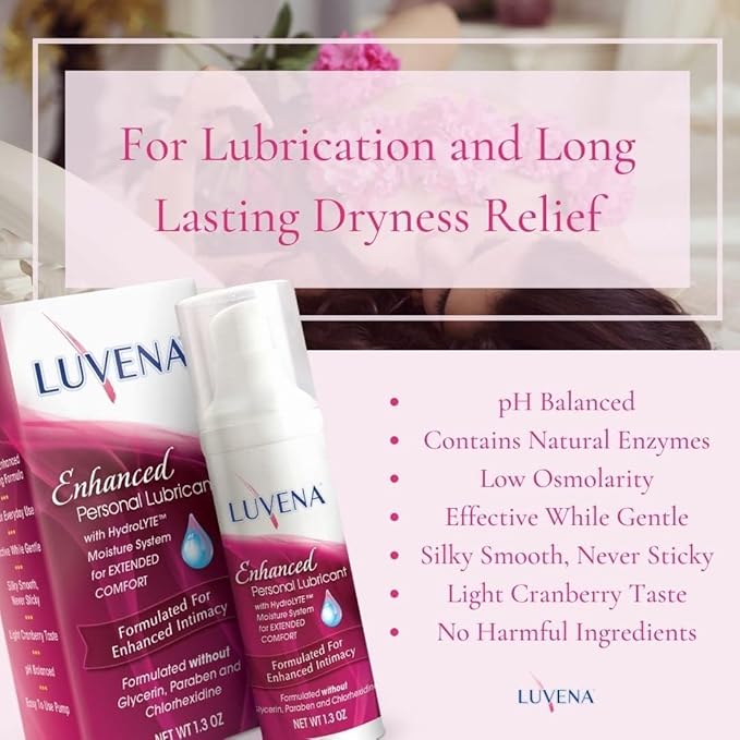 Luvena Lubricant - Enhanced Personal Lubricant (1 Pack)