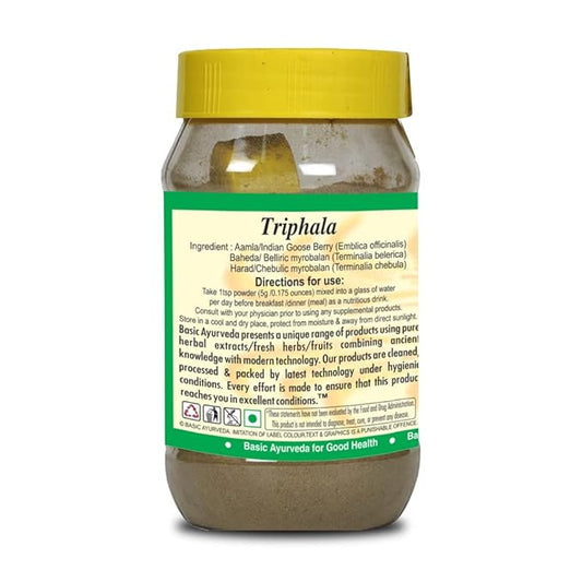 BASIC AYURVEDA Triphala Powder 7.05 Oz (200g) |