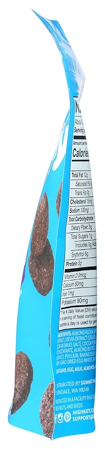 Highkey Keto Chocolate Brownie Bites - Sugar Free Chocolate Low Carb Snacks Keto Brownies & Protein Brownies - Sugar Free Snacks, Low Carb Cookies & Low Carb Brownie Keto Desserts