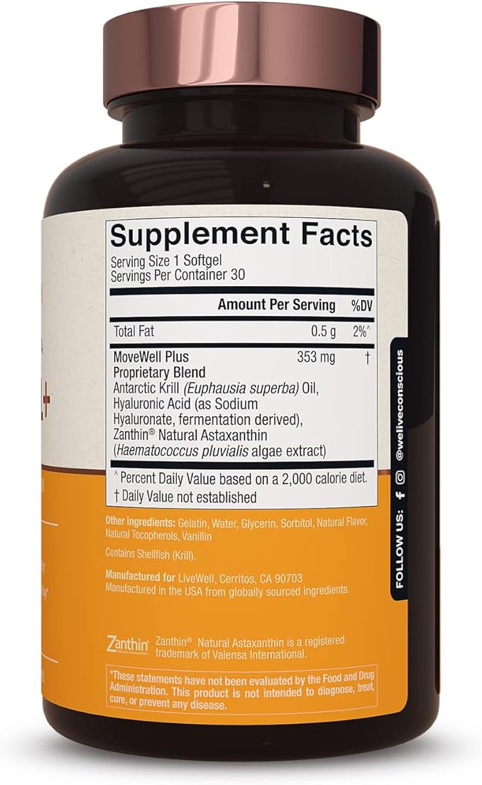 Live Conscious Joint Health Supplement (2 Pack)