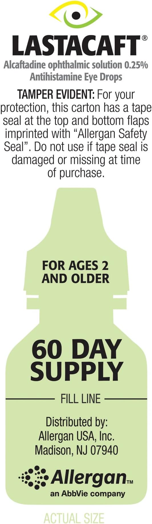 Lastacaft Once Daily Eye Allergy Itch 60 Day 0.17 Fl 1)