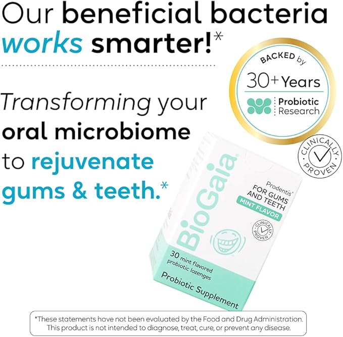 BioGaia Oral Health Probiotic Lozenges