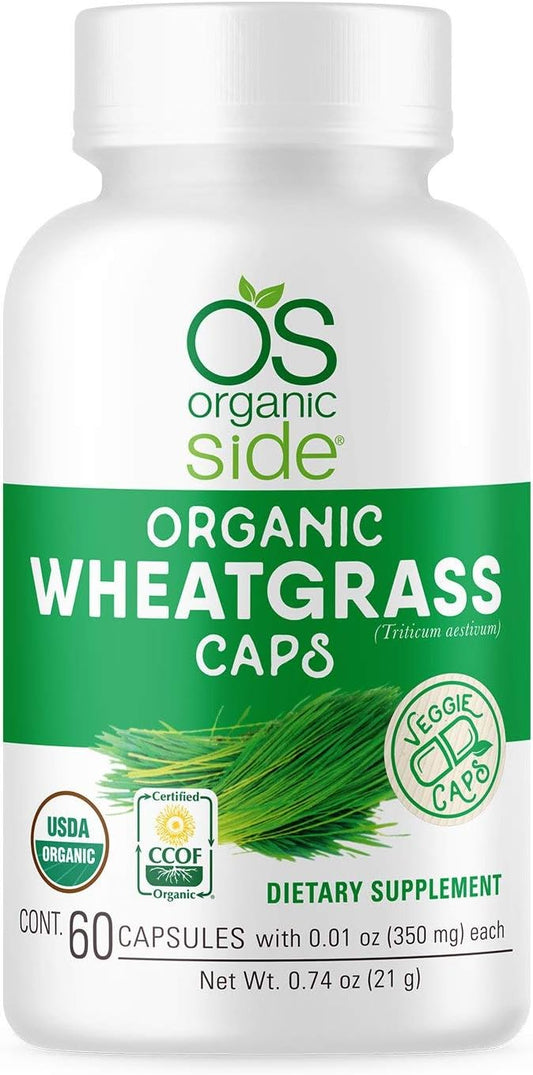 Organic Wheatgrass 60 Capsules