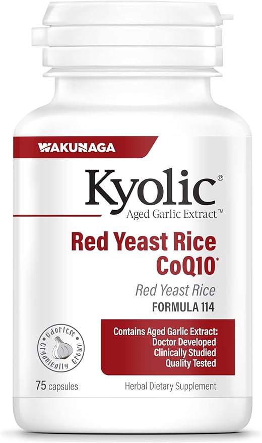 Kyolic Aged Garlic Extract Formula 114, Coq10, 75 75 Capsules
