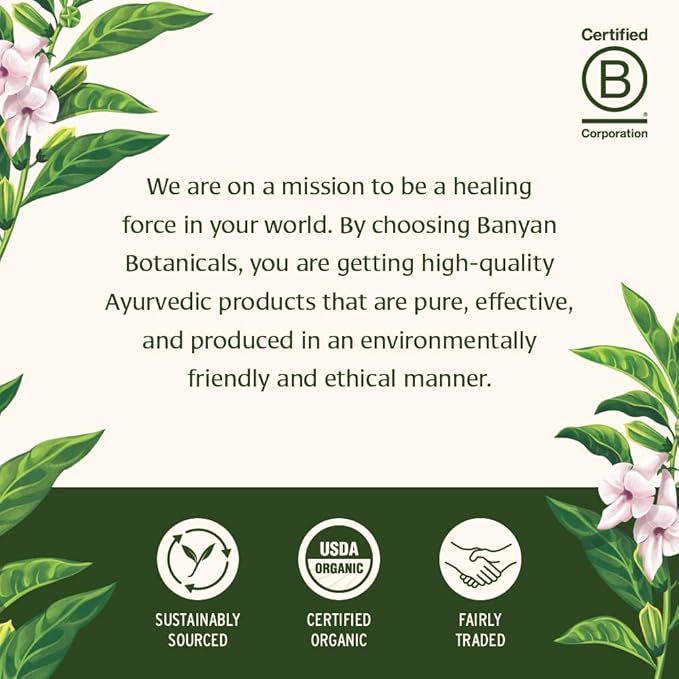 Banyan Botanicals Triphala Guggulu – Organic 90 Tablets