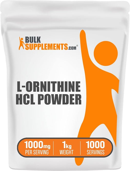BulkSupplements.com L-Ornithine HCl Powder 1000mg per 1kg (2.2 (2.2 lbs) 1)