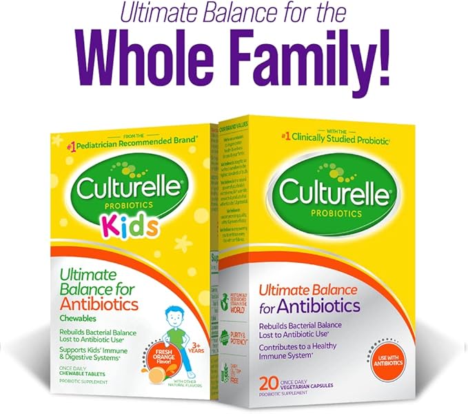 Culturelle Probiotics Ultimate Balance Probiotic 20 Count
