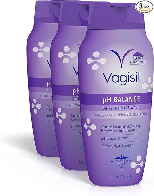 Vagisil Feminine Wash for Intimate Area 12 oz, 3)