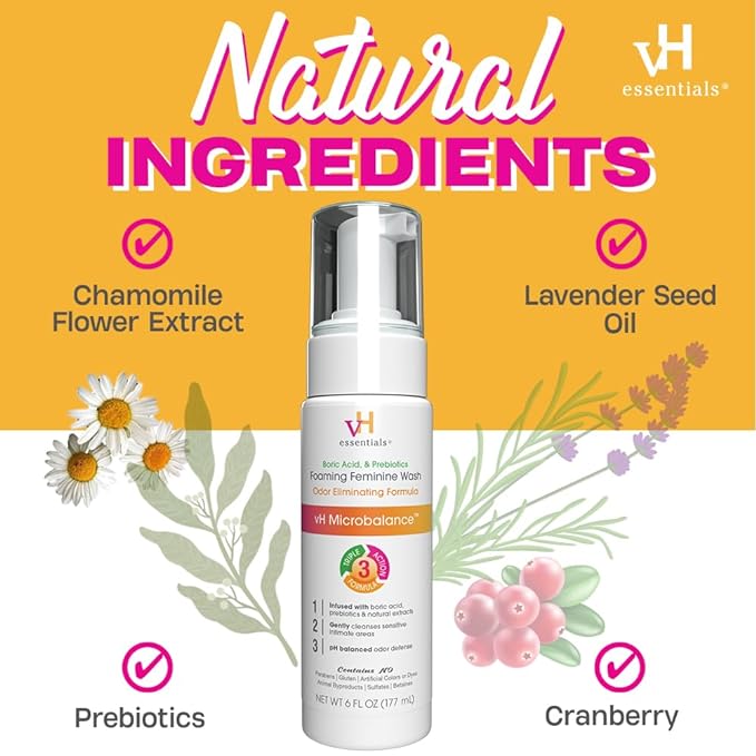 vH essentials Foaming Feminine Wash 6 Fl
