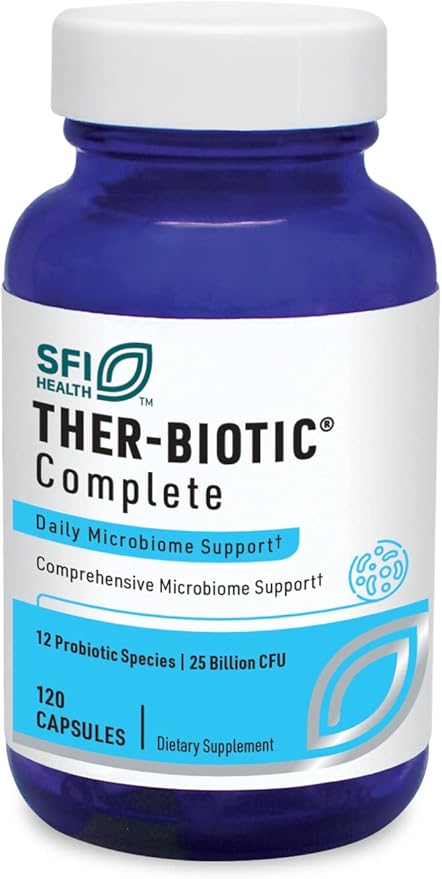 Klaire Labs Ther-Biotic Complete 25 Billion (120 Capsules)