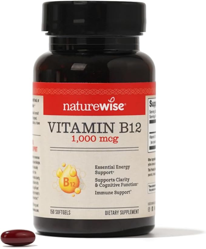 NatureWise Vitamin B12 1000 mcg 150 D3 1000iu 1000iu 360 360 Count
