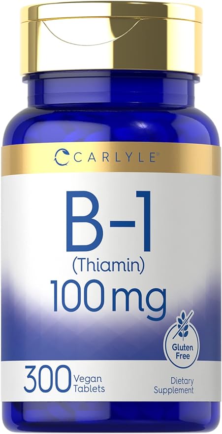 Carlyle Vitamin B-1 100mg | 300 Tablets