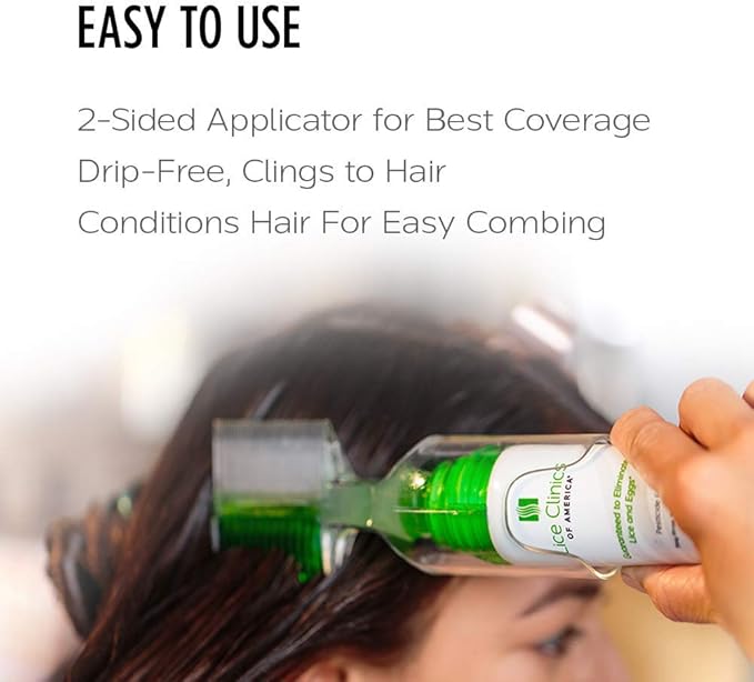 Lice Treatment Kit by Lice Clinics-Guaranteed 5.25oz Shampoo,