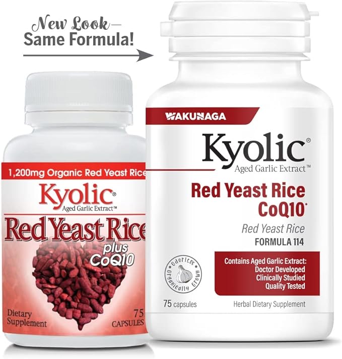 Kyolic Aged Garlic Extract Formula 114, Coq10, 75 75 Capsules