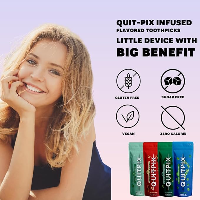 Seasonal Flavor Infused Premium Flavored Toothpicks 40 Approx