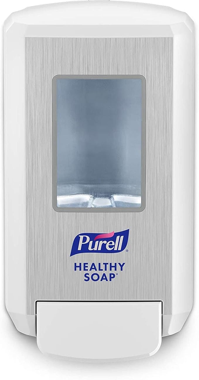 PURELL CS4 Push-Style Soap Dispenser, White, 1250 mL CS4 HEALTHY 1) - 5130-01
