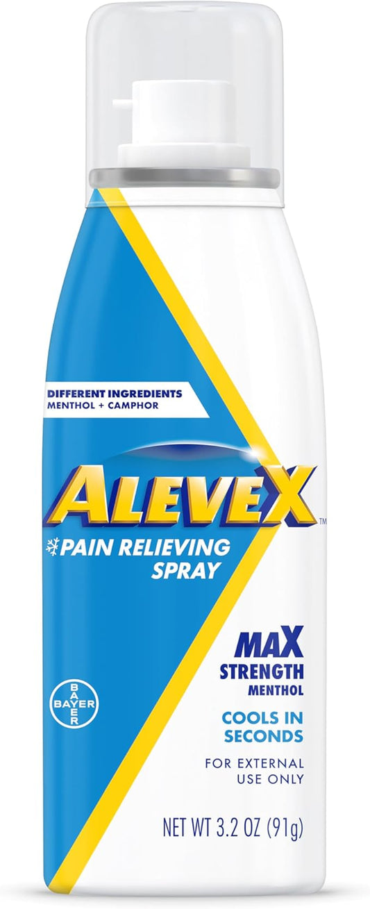 AleveX Pain Relieving Spray, Fast Acting 3.2 oz