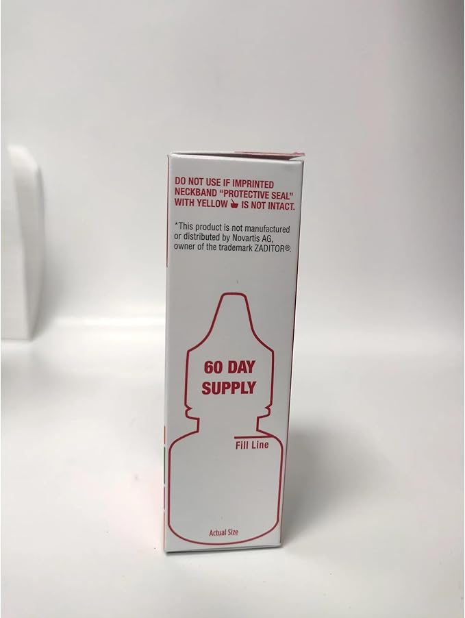 LEADER Sterile Eye Drops for Eye 0.035%, Works 12 Hours, 0.34 oz