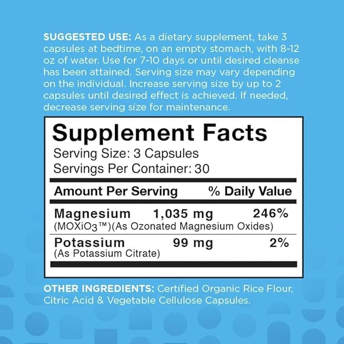 nbpure MagO7 - Natural Colon Cleanse 90 Capsules