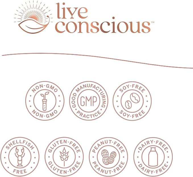 Live Conscious Vitamin K2 MK7 D3 Supplement D3 5000 5000 IU 60 Softgels
