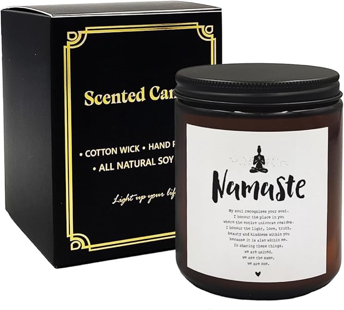 Mancheng-zi Namaste Candle, Yoga Gifts