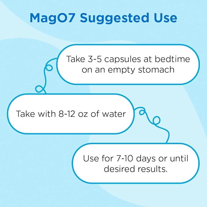 nbpure MagO7 - Natural Colon Cleanse 90 Capsules