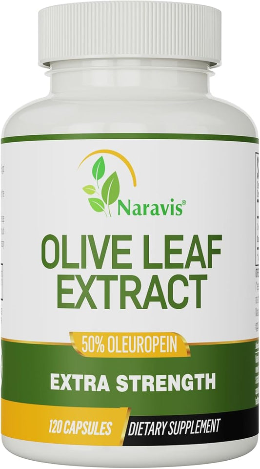 Olive Leaf Extract 4-Month Supply 50% Oleuropein