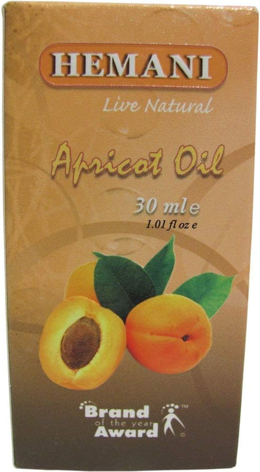 HEMANI Apricot Oil 30mL (1 OZ)