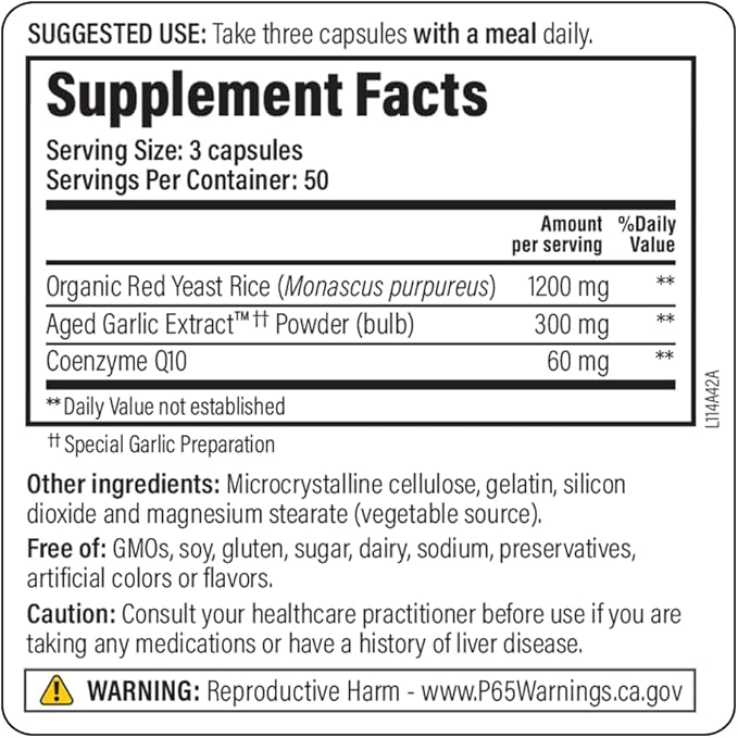 Kyolic Aged Garlic Extract Formula 114, Coq10, 150 150 Capsules