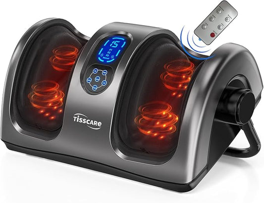 TISSCARE Shiatsu Foot Massager with Heat:
