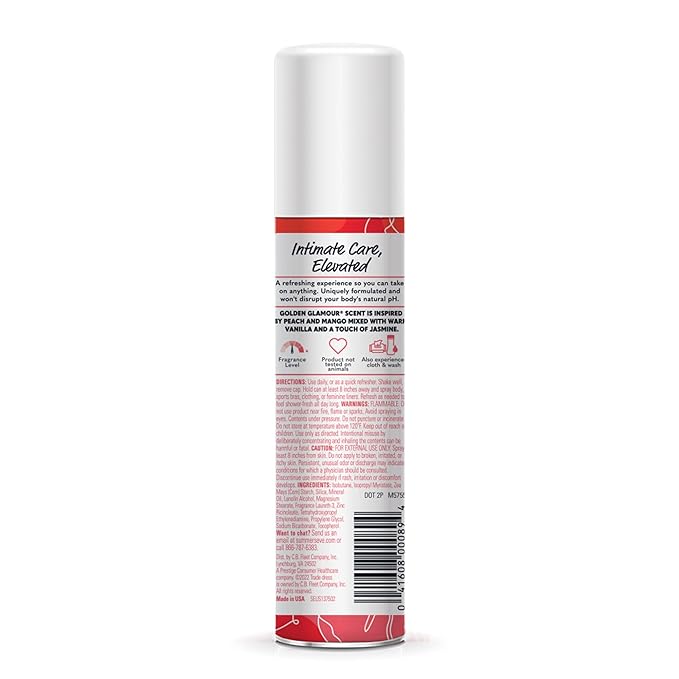 Summer's Eve Golden Glamour Daily Refreshing 2 oz
