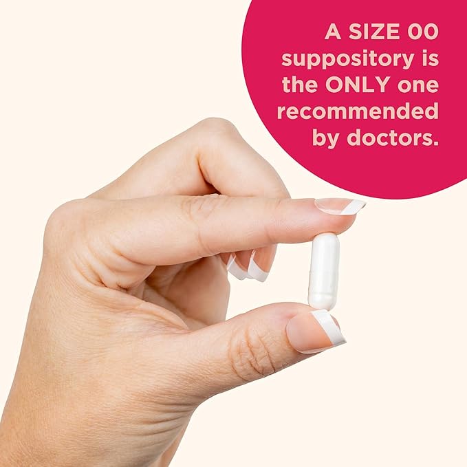 BoriCap - Boric Acid Suppositories 600 mg 60 Capsules