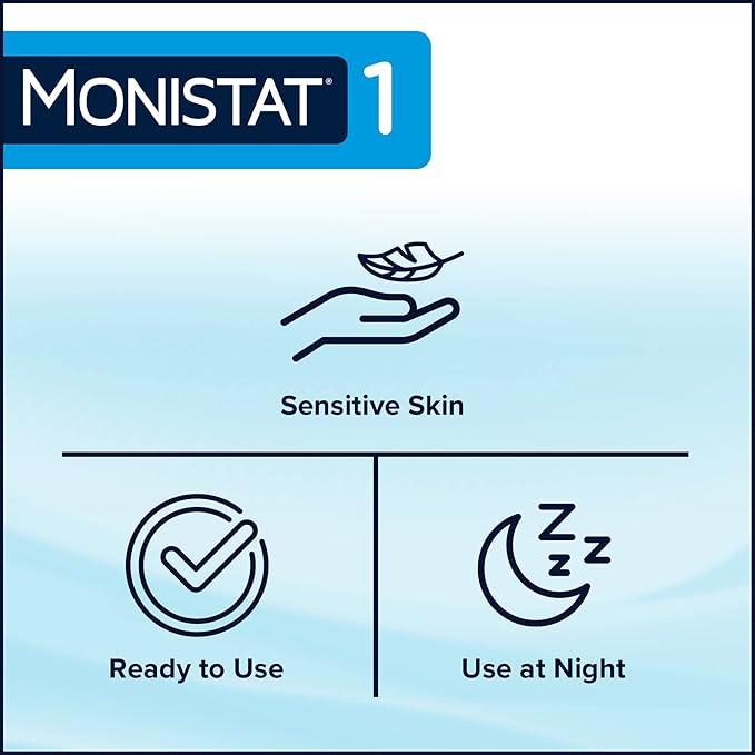 Monistat 1 Day Yeast Infection Treatment 1 Prefilled 1 Pack