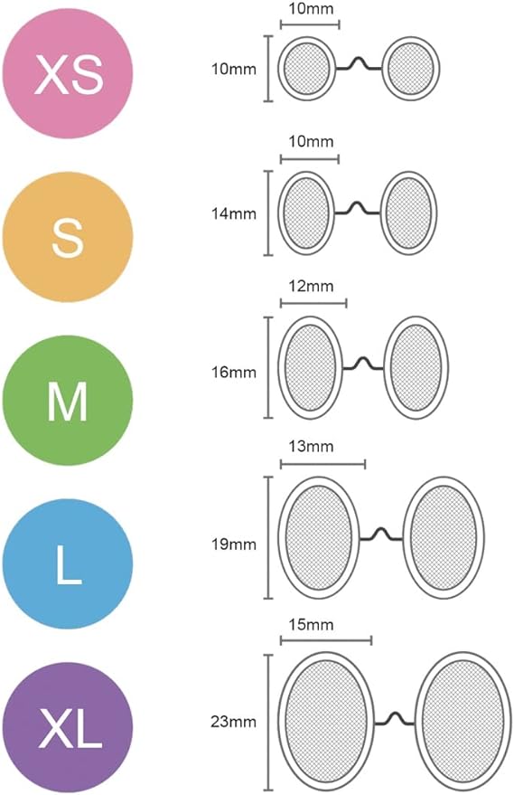 O2 Nose Filters with 3M Filtration 10)