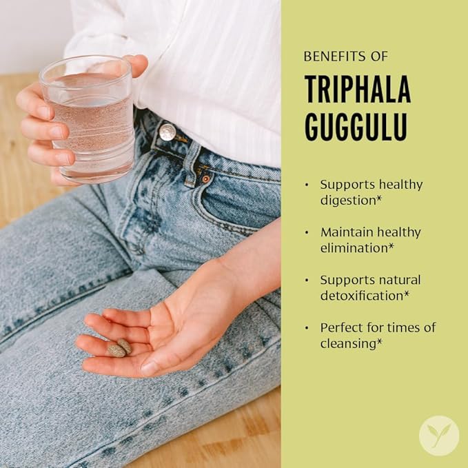 Banyan Botanicals Triphala Guggulu – Organic 90 Tablets