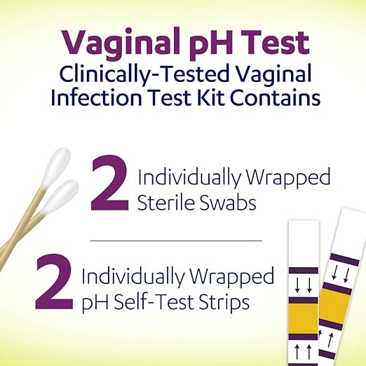 AZO Vaginal pH Test Kit, Clinically-Tested #1 Most 2 Self-Tests