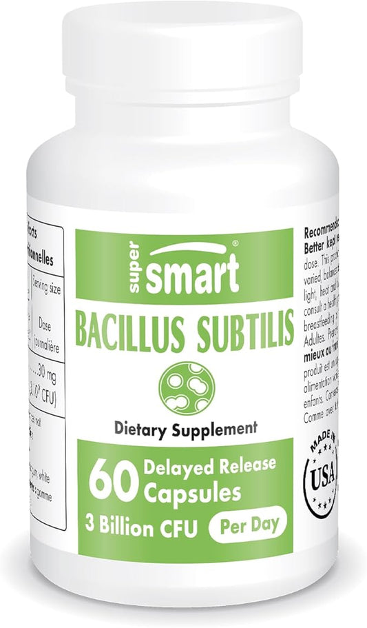 Supersmart - Bacillus Subtilis 3 Billion 60 DR
