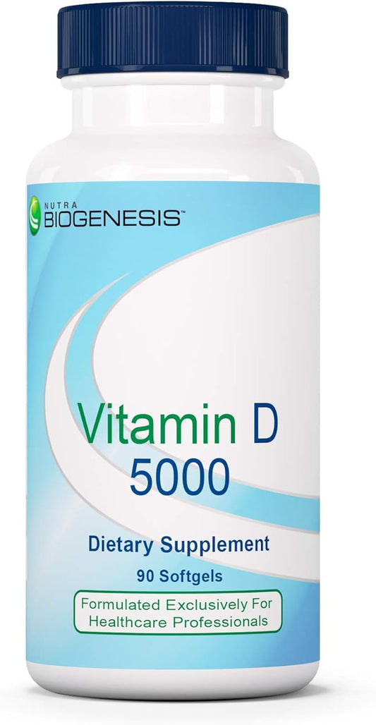Nutra BioGenesis - Vitamin D 5000 D3 5000 5000 IU 90 Softgels