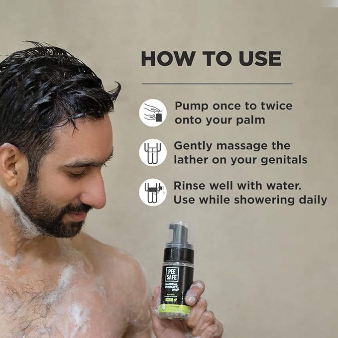 PEESAFE Natural Intimate Wash for Men