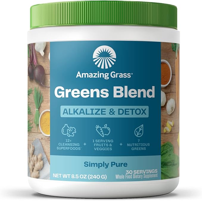 Amazing Grass Greens Superfood Alkalize & 30 Servings